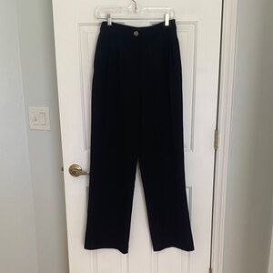 GB Girls High Waisted Black Wide Leg Dress Pants